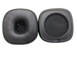 Almofadas De Ouvido Szsmart Para Marshall Major Iv Quadradas De Couro De Proteína Pu Preto