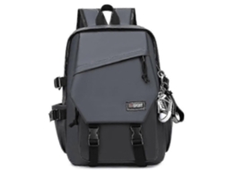 Mochila Escolar De Grande Capacidade, Com Design Moderno E Simples, Ideal Para Estudantes.