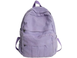 2026 mochila de Lona Estética para Mulheres e Homens Mochila para Notebook Roxa Vintage Mochila de Viagem Diária