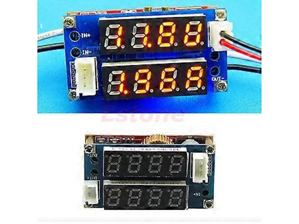 Transformador Cc/cv Down Voltímetro Amperímetro Módulo De Carregamento Driver Led 5a Potência Ajustável Aquaforge