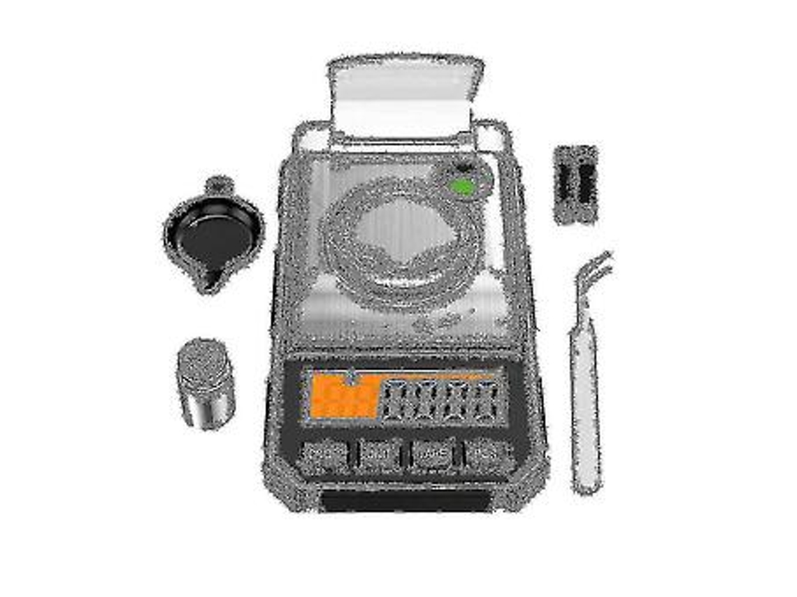 Balança Fincal 0,001g, Balança Digital De Miligramas 50g / 0,001g, Balança Digital De Bolso Com Visor Lcd, Laboratório Brilvibera