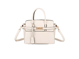 Bolsa de Mão Camélia para Mulher Efeito Pele Granulada com Design Estruturado GALLANTRY