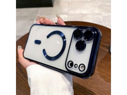 Capa Para Iphone 17 Pro Max - Revestimento Eletroplástico - Tecnologia Magsafe