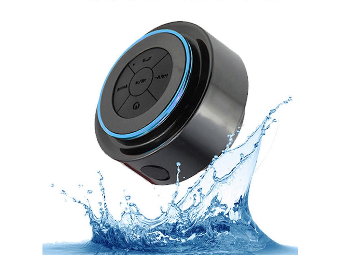 Alto Falante Bluetooth Portátil, Alto Falante Sem Fio Portátil À Prova Dágua Com Ventosa, Chamadas Viva Voz, Microfone Embutido Olysi Shop
