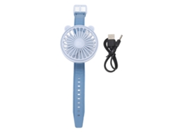 Ventilador De Pulso Portátil Com Pulseira Ajustável Para Crianças, Bateria Integrada 500mah