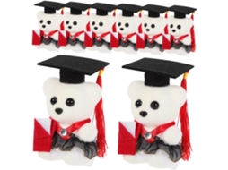 Lembrancinhas De Formatura Fofas: Conjunto 10 Ursinhos Pelúcia Para