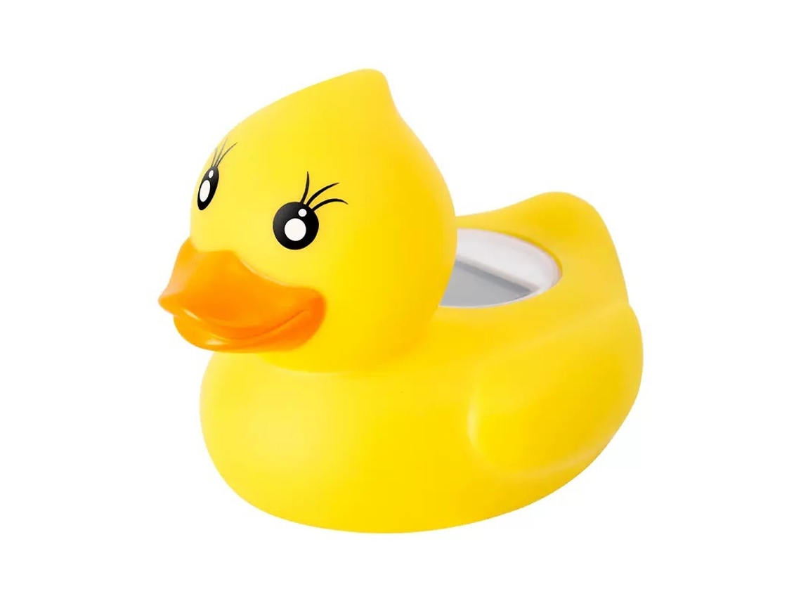 Termómetro Banho Para Bebé Forma Patinho Amarelo Flutuante - Com Função Temporizadoripx7 Amarelo Hexinyigjly