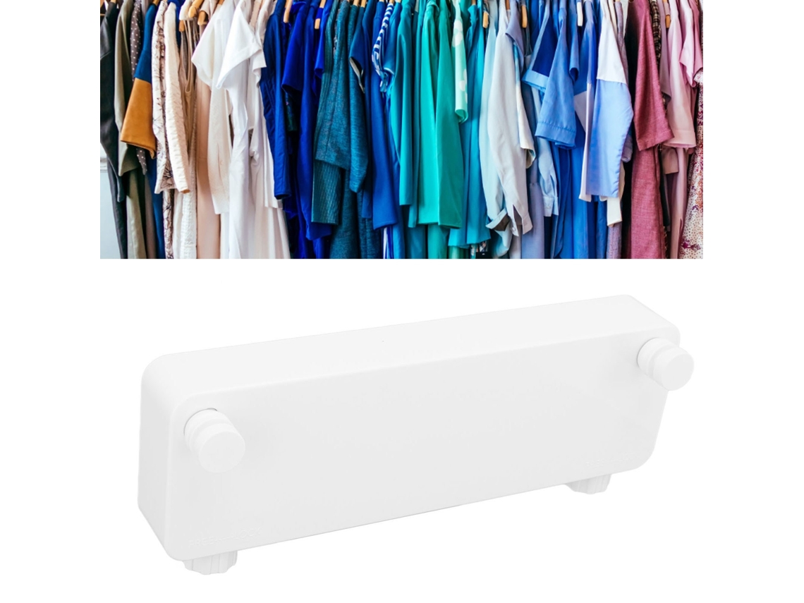 Varal Retrátil Lurelia, À Prova De Água, Anti-ferrugem, Para Varanda, Para Casa De Banho, De Aço Inoxidável, Branco, 2 M