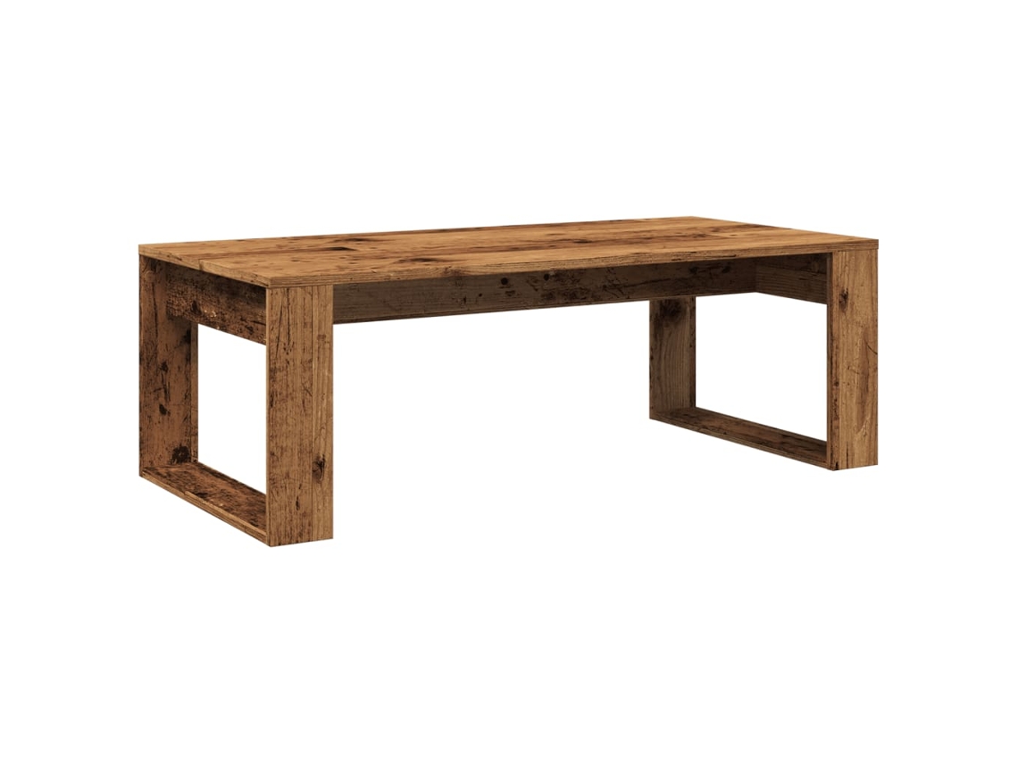 Mesa de Centro Derivados de Madeira Madeira Velha MAISON EXCLUSIVE (102x50x35 cm)