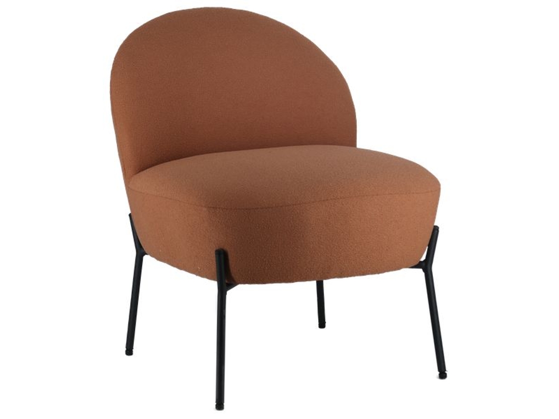 Poltrona Helmi em tecido Rust Loop HAPPY GARDEN
