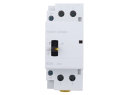 Contacto Ac Doméstico 2p 63a 230/240v 2no Com Interruptor Manual Rail Din Modular