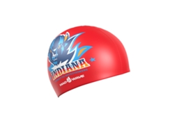 Touca de banho MAD WAVE Indiana Unissexo (Tamanho Único - Vermelho)