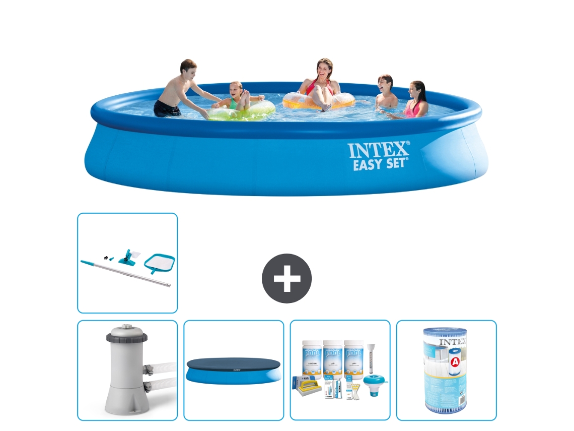 Intex Piscina Easy Set Redonda - 457x84 Cm - 6-peças S31161