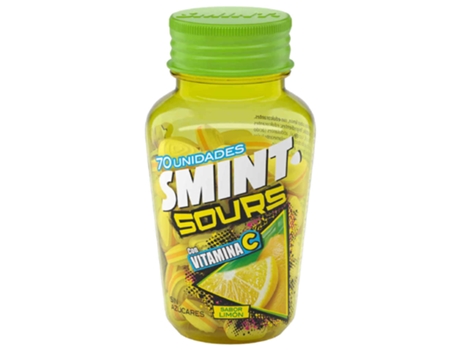 DRAGEIAS SMINT SOUR LIMÃO 49G