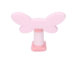 Mali corretor de Postura Sentada para Crianças Ajustável com Suporte de Silicone para Escritura Mesa Rosa