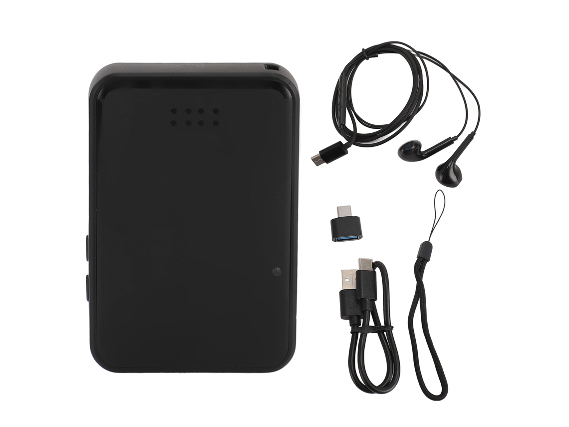 Aetheria gravadora de Voz Pequena com 70h Bateria Usb C Redução de Ruído Magnética Gravção por Voz 32gb