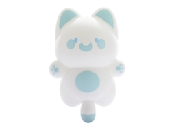 Rebe-lâmpada Noturna Gatito Silicone Macio Multicolor 3 Níveis De Brilho Para Quartos De Crianças Azul
