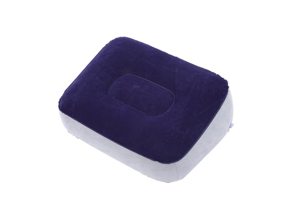 Almofada Inflável Para Apoio Dos Pés, Notebook, Viagens, Em Pvc. Aquaforge