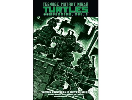 Livro Teenage Mutant Ninja Turtles Compendium, Vol. 1 de Kevin Eastman e Peter Laird (Inglês - Capa Dura)