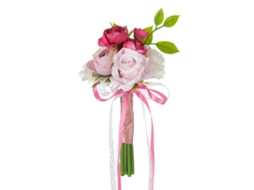 Laxiscreed 014 Buquê De Rosas Cor De Rosa Claro Para Presentes Infantis, Simulação De Alta Qualidade