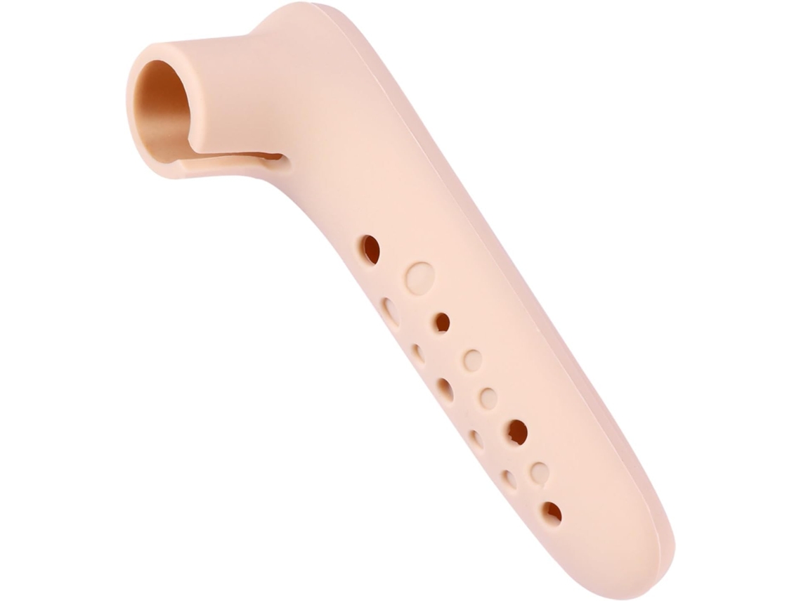 Conjunto De 2-luvas Protetoras Silicone Para Maçanetas Portas, Cor Bege