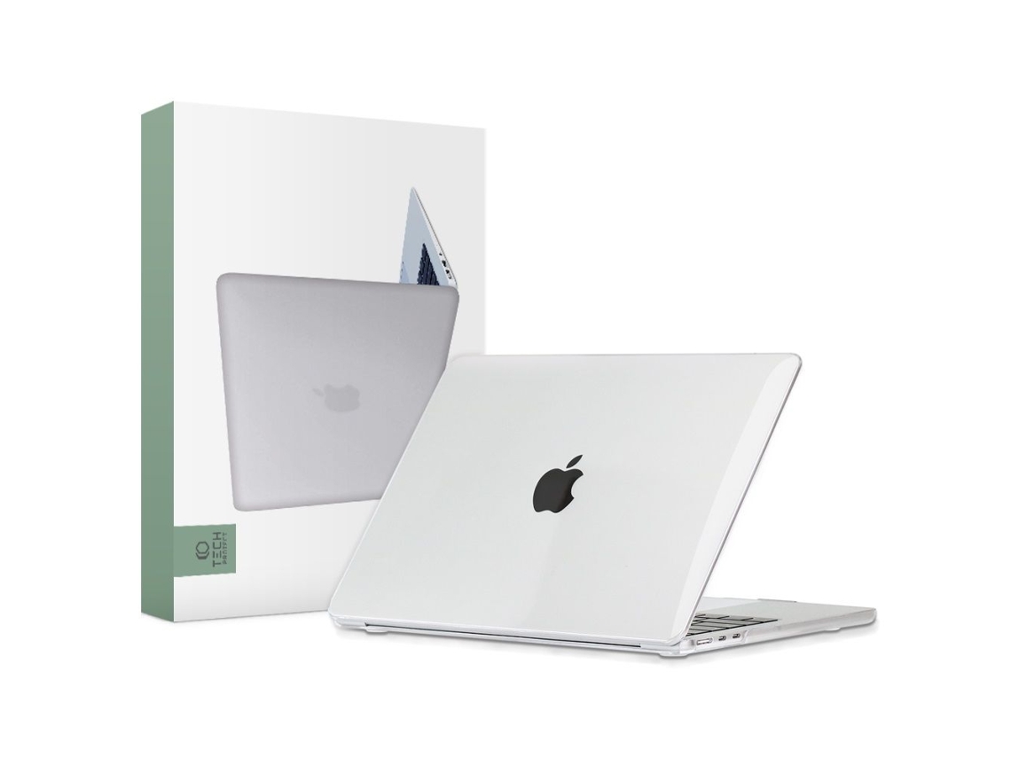 Tech Protect Macbook Air 13 2022 2024 Shell Smartshell Transparent Brilvibera