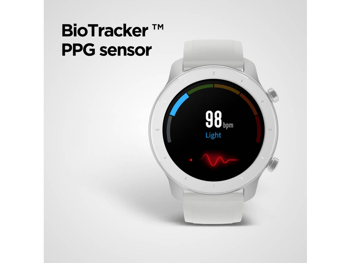 Smartwatch AMAZFIT GTR 42mm Branco Worten.pt