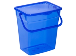 Caixa de Detergente PLAST TEAM 6 Litros Azul-Transparente