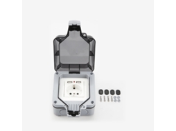 Tomada de Parede À Prova D'água com 2 Portas Usb BRILVIBERA | BRILVIBERA