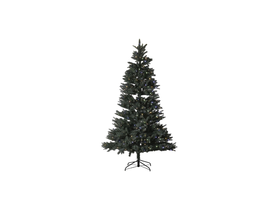 Árvore de Natal HOME ESPRIT Verde Metal Polietileno 145 x 145 x 240 cm