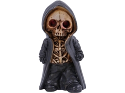 Estatueta de Esqueleto Halloween Estatuetas Escultura Assustadora em Resina 13 X 7 Cm Mesa para o Adere os Fotografia VAYOTOY
