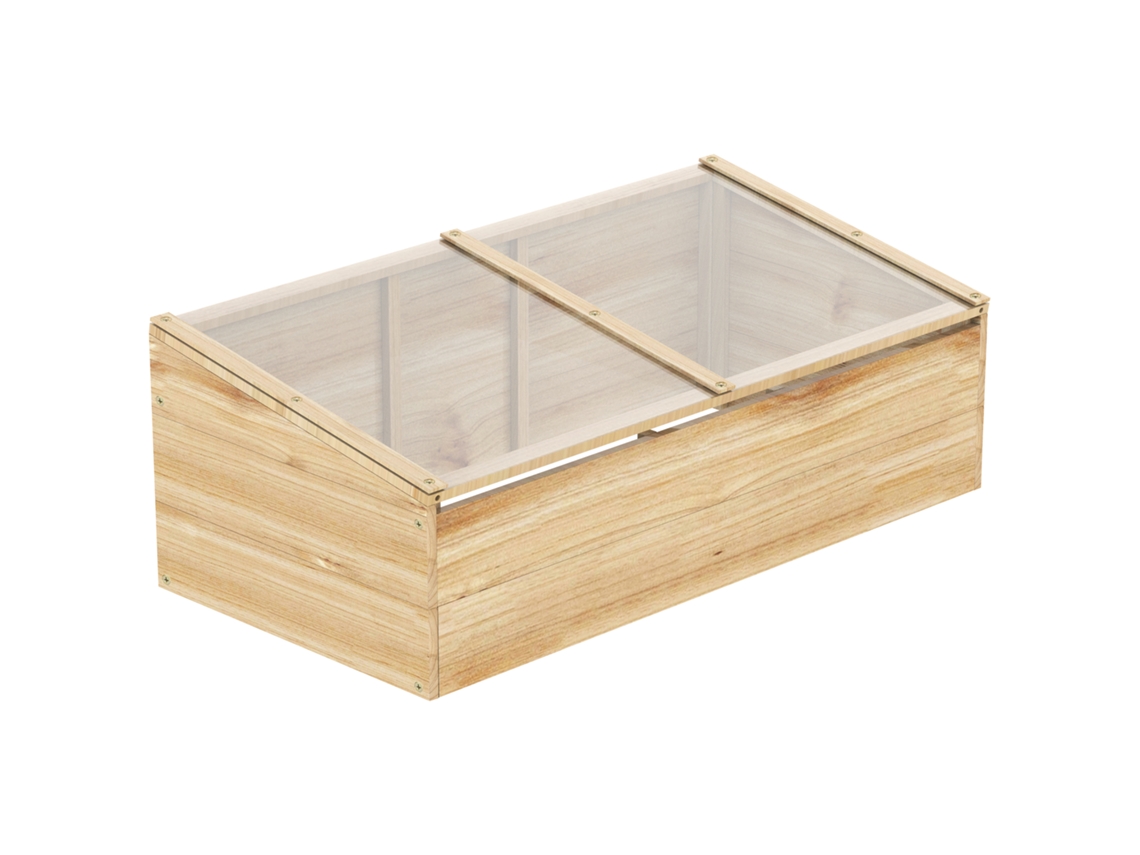 Estufa Madeira Pinho Pc 100x50x35cm Natural VELTRIX