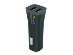Carregador para Automóvel MUVIT Dual USB 3.4A Preto — Carregador para Automóvel