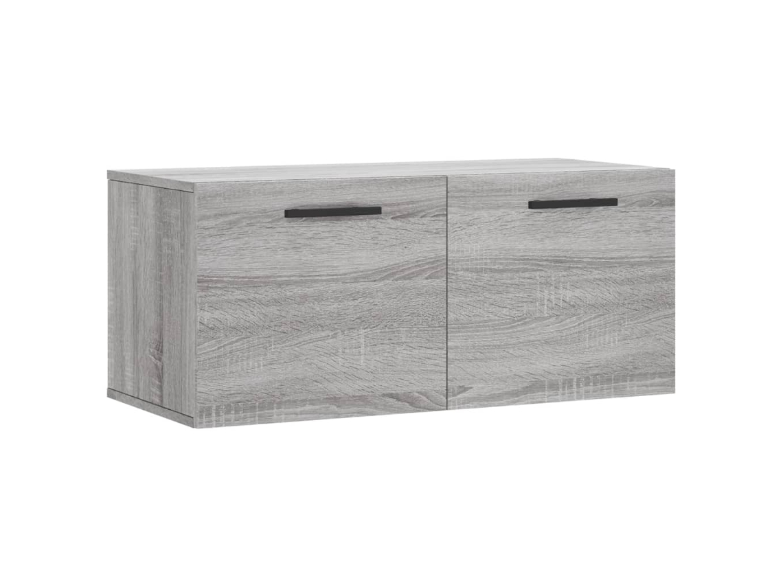 Armário de Parede Madeira Cinza Sonoma MAISON EXCLUSIVE (80x36,5x35 cm)