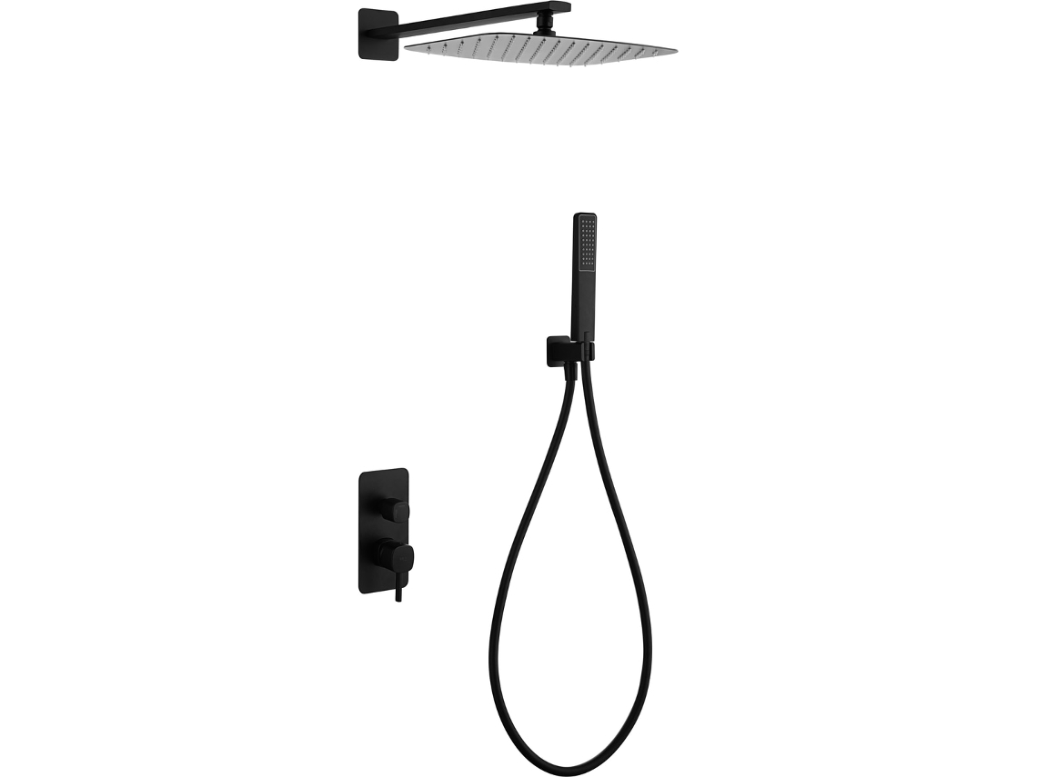 Set De Duche Encastrado Monocomando, Cromo, Imex