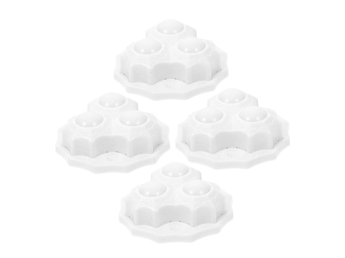 Kit De 8 Pés Ajustáveis Para Móveis Com Niveladores De Parafuso Para Mesas, Cadeiras E Armários Proporciona