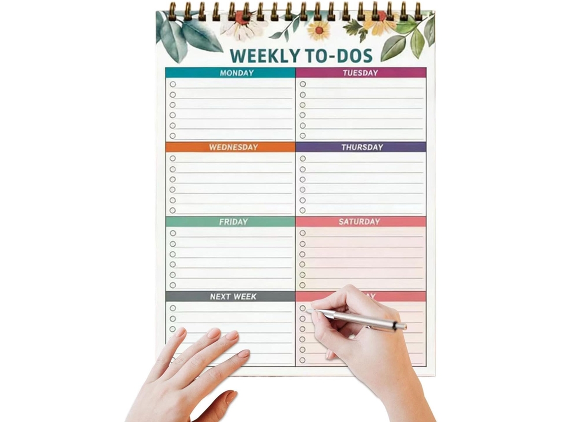 Agenda semanal sem data