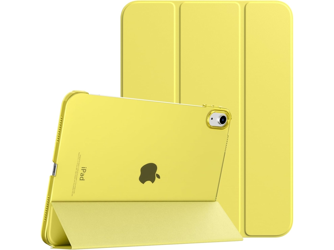 Capa Compatível Com Ipad A16 De 11 Geração De 11'' 2025/de 10 De 10.9 2022, Amarelo Limão