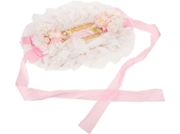 Chapéu De Vime Trançado Estilo Lolita Com Aba Larga, Acabamento Em Renda E Laço Decorativo. Touca Para Proteção Solar.