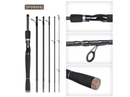 Caña de Pesca Spinning Casting de Carbono MARCA