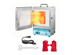 Forno De Fusão Elétrico De 1650 W 1200 Celsius 9 Níveis 322 X 265 X 500 Mm Vevor