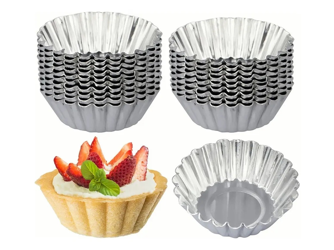50 Peças, Molde De Silicone Para Confeitaria