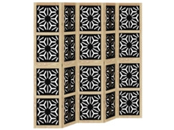 Room Divider, Room Dividers Vidaxl Marrom Madeira (40 X 180 Cm)