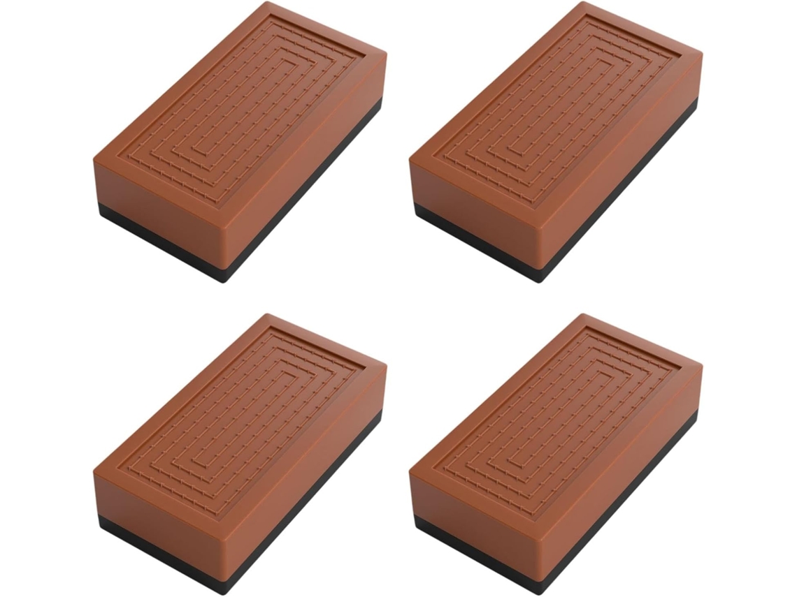 Conjunto De 4 Peças Tapetes Elevadores Para Móveis, Antirriscos, Os