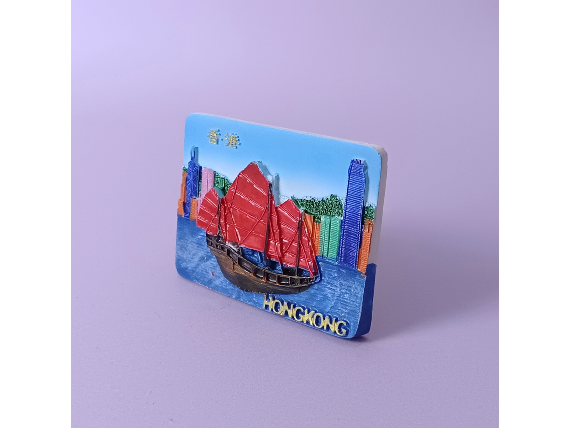 Ímãs De Geladeira Com Cidades Da China (hong Kong): Hong Kong, Macau, Taiwan, Tianjin