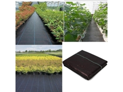 Toldo Geotextil para Jardim, Solo, Resistente a UV, Permeável, 1x10m | S/MARCA