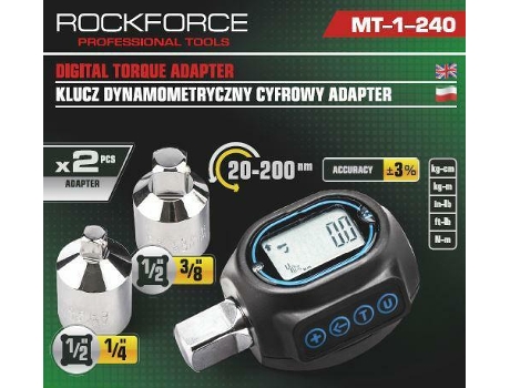 Adaptador Dynamometryczny Elektroniczny 20 200nm Rockforce
