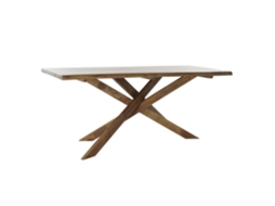 Mesa de Jantar em Nogueira Natural, 180x86x76cm ALEXANDRA HOUSE LIVING