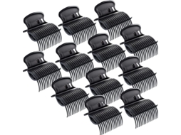 Grampos de Cabelo Nova Line, 12, para modelagem, preto, marca S/MARCA