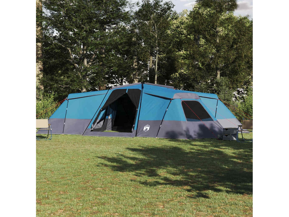 Vidaxl Barraca Familiar Com Telhado Azul 833 X 585 X 216 Cm Tafetá